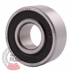 2203 2RS [CX] Self-aligning ball bearing