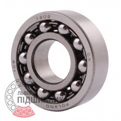 1202 [CX] Double row self-aligning ball bearing