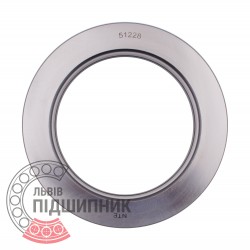 51228 [NTE] Thrust ball bearing