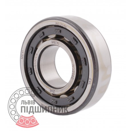 NU204 (NU204) [ZVL] Cylindrical roller bearing