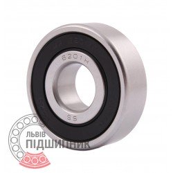 6201 S RS (6201.H-2RS) [EZO] Deep groove sealed ball bearing (stainless steel)