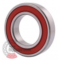 6007 2RS C3 (6007 LLUC3 5K) [NTN] Deep groove sealed ball bearing