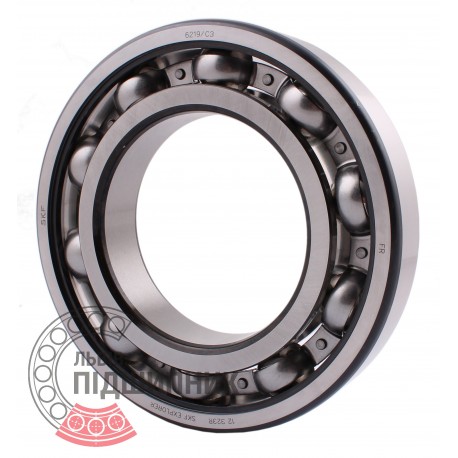 6219 C3 [SKF] Deep groove open ball bearing