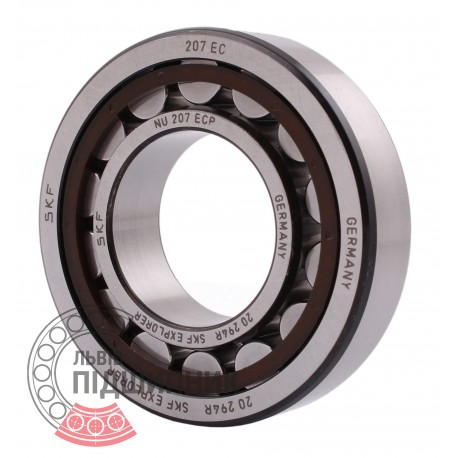 NU207 ECP [SKF] Cylindrical roller bearing