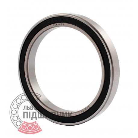 6808 2RS | 1180808 [GPZ-34 Rostov] Deep groove sealed ball bearing