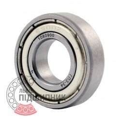 61900-ZZ | 1080900 [GPZ-34 Rostov] Deep groove sealed ball bearing