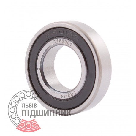 1180901 [GPZ-34 Rostov] Deep groove sealed ball bearing