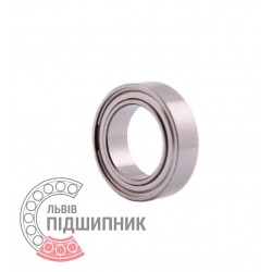MR 117 ZZ [EZO] Miniature deep groove ball bearing