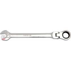 Комбинированный ключ с трещеткой и шарниром 10 мм (YATO) | YT-1676