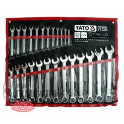 Combination wrench set (satin) 6-32mm / 25 pcs [YATO] | YT-0365