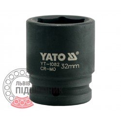 Hexagonal impact socket 3/4\" inch / 32 mm (YATO) | YT-1082