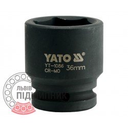 Hexagonal impact socket 3/4\" inch / 36 mm (YATO) | YT-1086