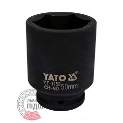 Hexagonal deep impact socket 3/4\" inch / 50 mm (YATO) | YT-1150